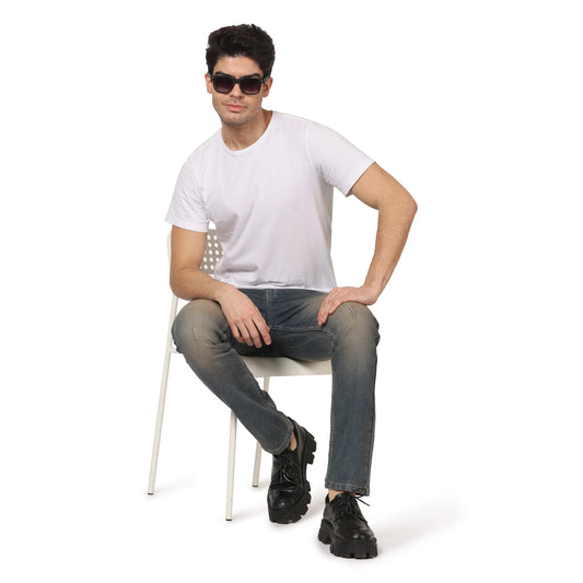 Kagad Jeans Men Regular Fit Blue Tinted Denim Jeans - Style Code "KGDJNS-403012