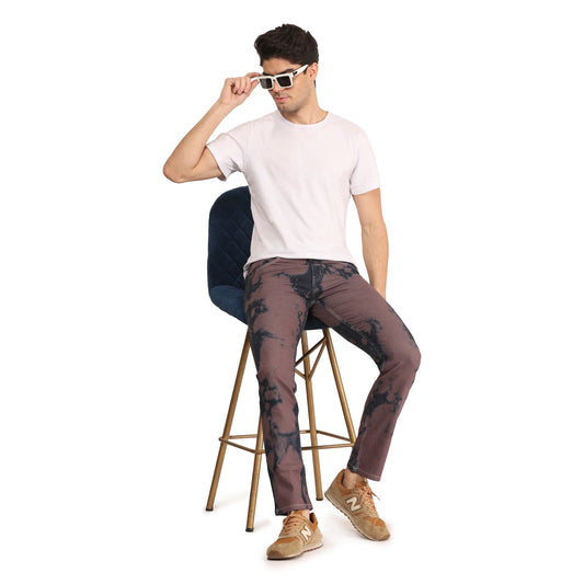 Kagad Jeans Men Regular Fit Rust Denim Jeans - Style Code "KGDJNS-403021