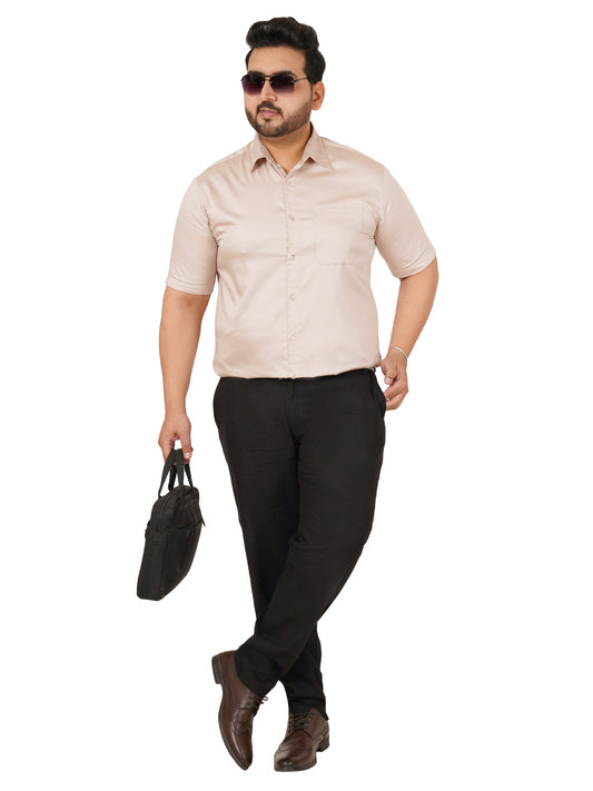 Men's Plus Size Cotton Linen Pant MJSPT-20094