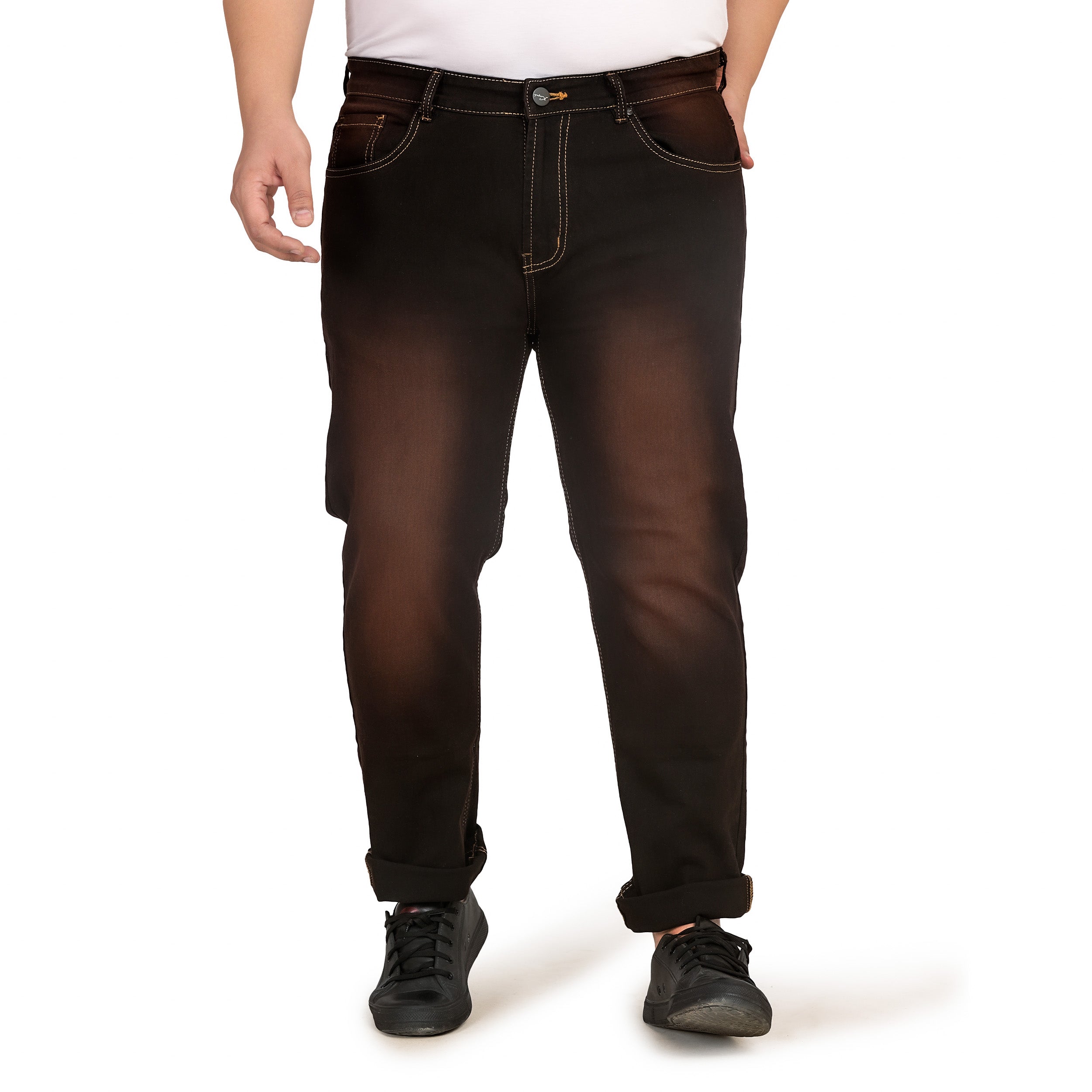 Find Men Light Brown Denim Jeans L-44 by Ankit Enterprises near me |  Mundka, West Delhi, Delhi | Anar B2B Business App