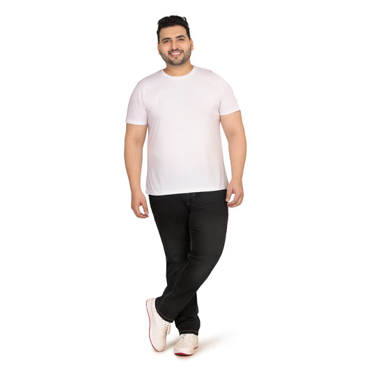 Kagad Jeans Men Plus Size Regular Fit Black Denim Jeans - Style Code "KGDJN-408017