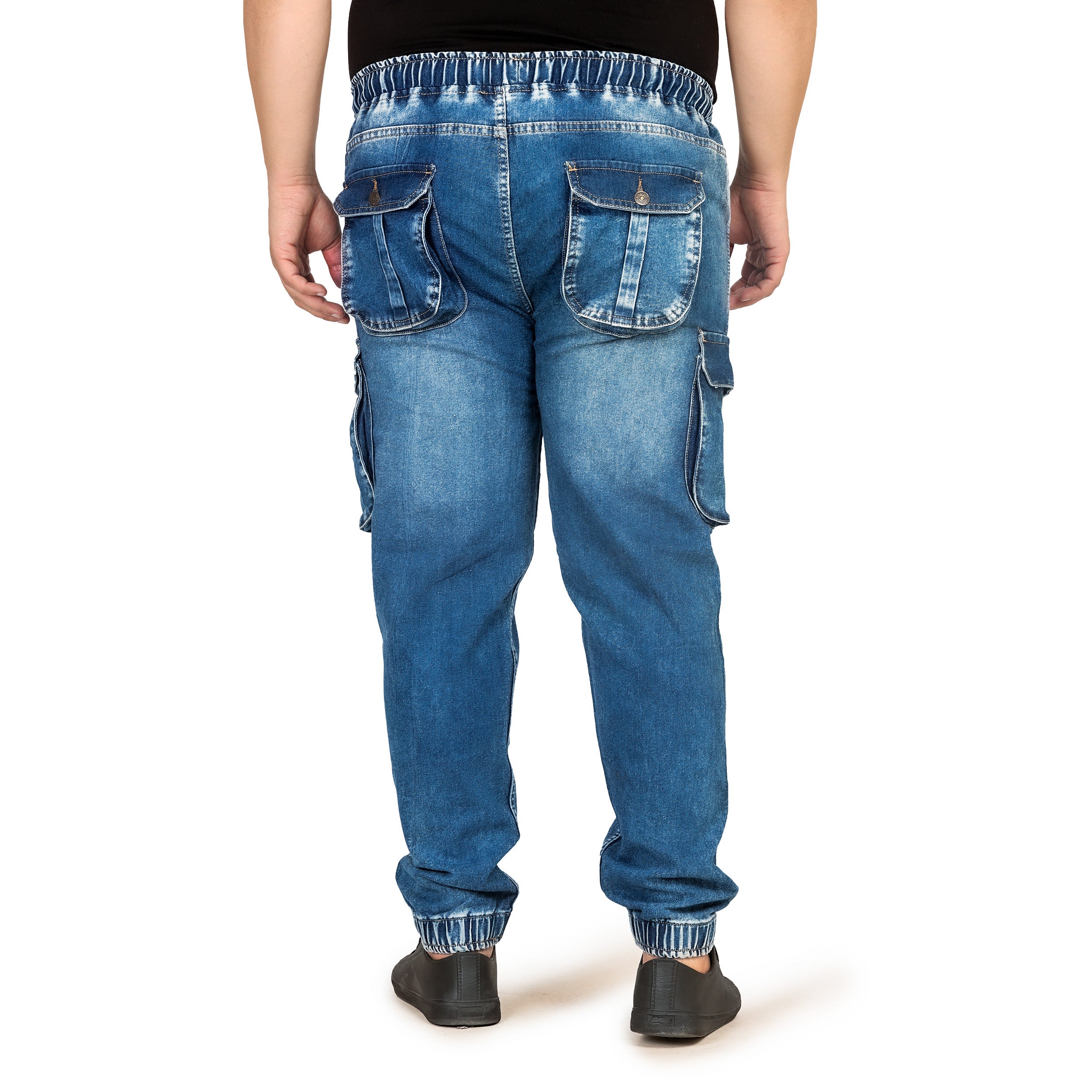 Solid Blue Men Jeans Jogger Pant at Rs 500/piece in Chennai | ID:  18047263088