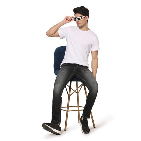 Kagad Jeans Men  Straight Fit Black Denim Jeans - Style Code "KGDJNS-403018