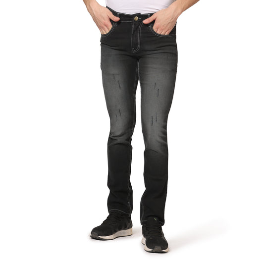 Kagad Jeans Men  Straight Fit Black Denim Jeans - Style Code "KGDJNS-403018